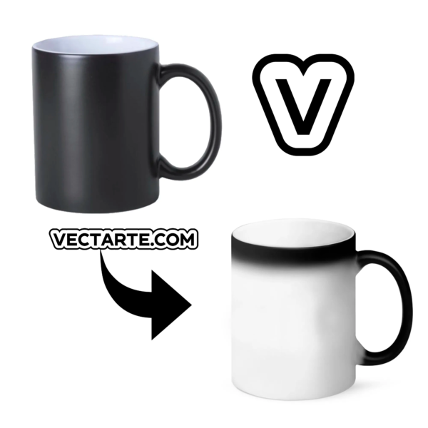 TAZA MAGICA PERSONALIZADA